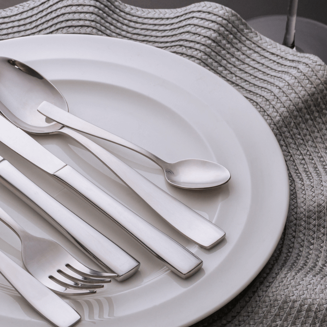 Jogo 12 Colheres Pisa para Café em Aço Inox