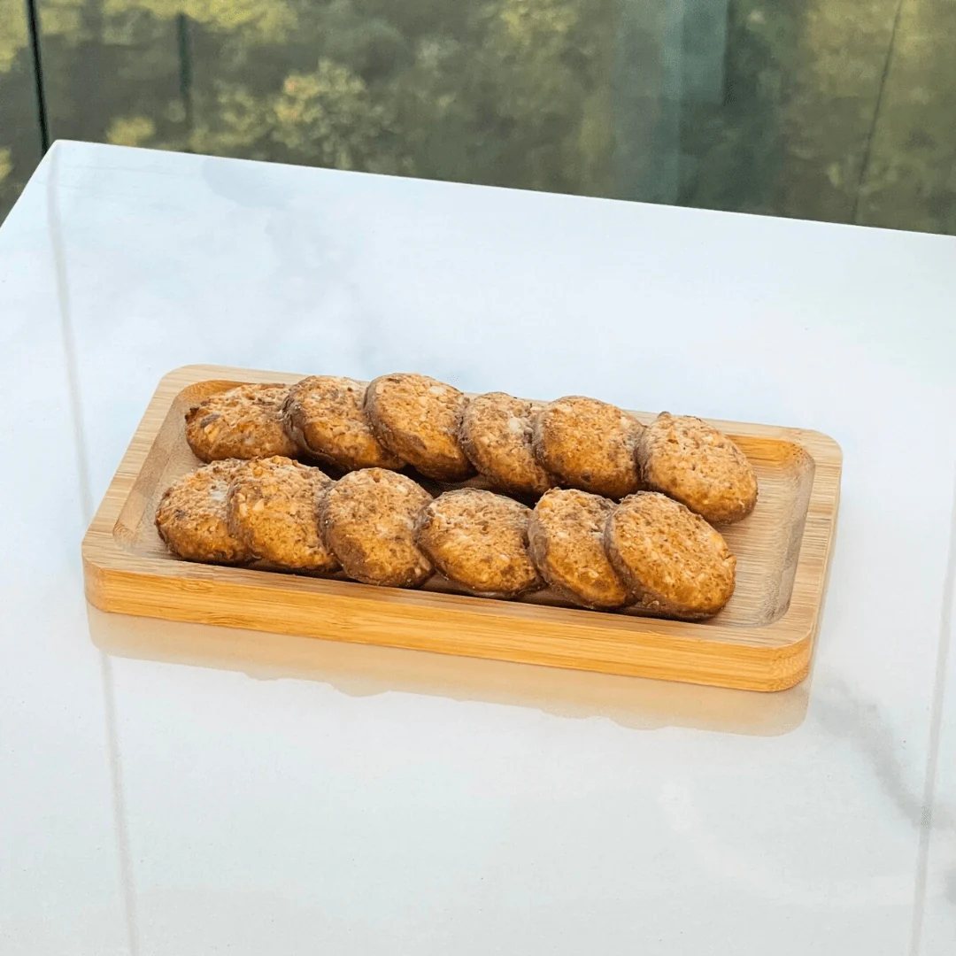 Kit 12 Bandejas Petisqueiras Hire em Bambu 20cm x 10cm