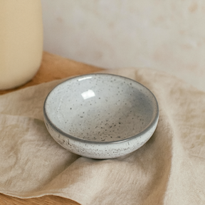 Bowl Ramequim Orgânico Echo Branco 9cm