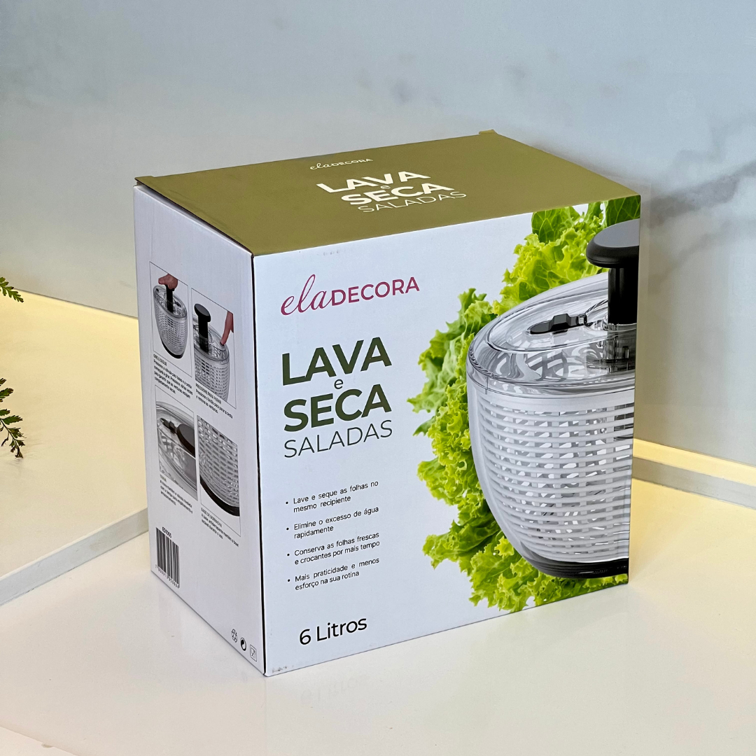 Lava e Seca Saladas Premium 6 Litros