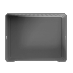 Cesto com Abertura Frontal Flow Chumbo 16L