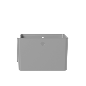 Cesto com Abertura Frontal Flow Chumbo 16L