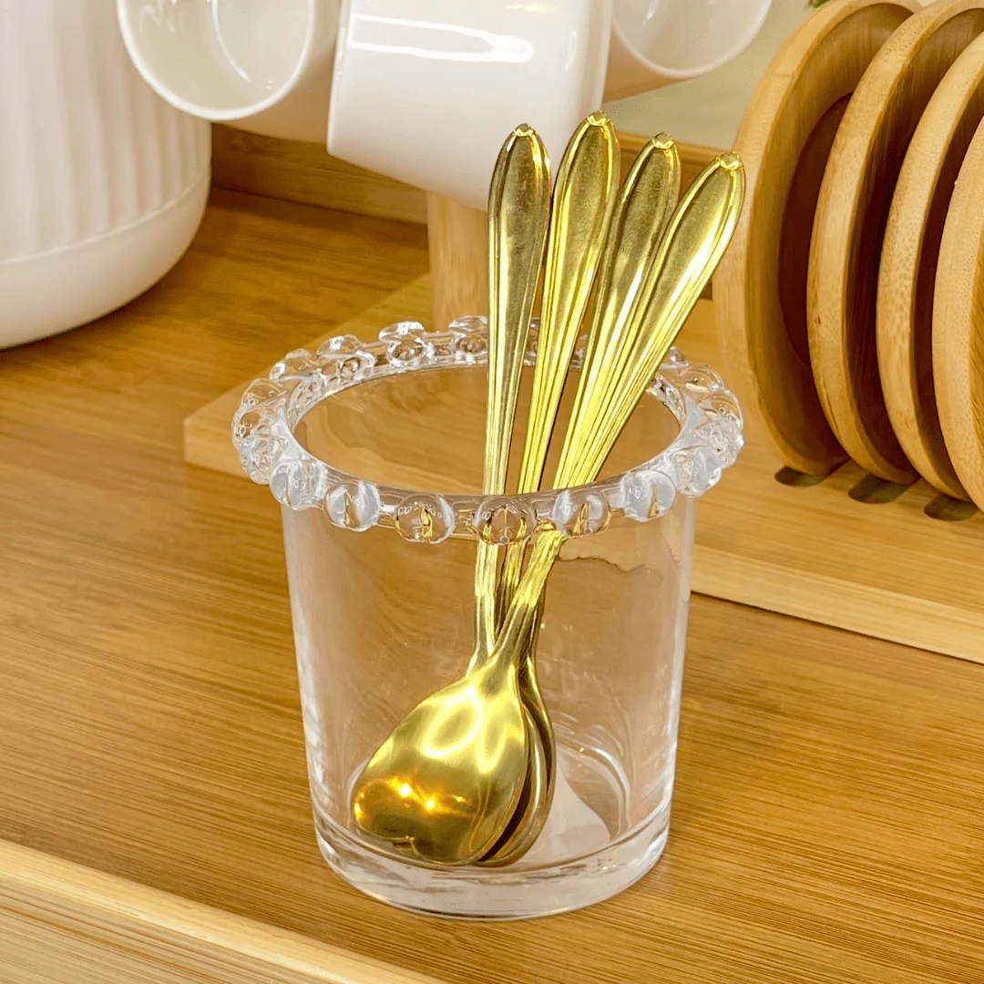 Kit para Mesa Posta Cristal 4 Peças