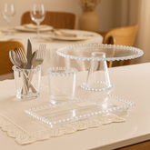 Kit para Mesa Posta Cristal 4 Peças