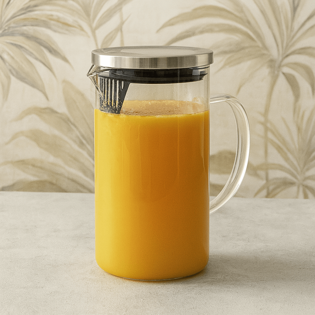 Jarra de Vidro com Tampa 1 Litro