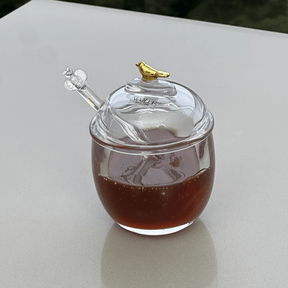 Meleira com Pegador e Tampa de Cristal Golden Bird 150ml