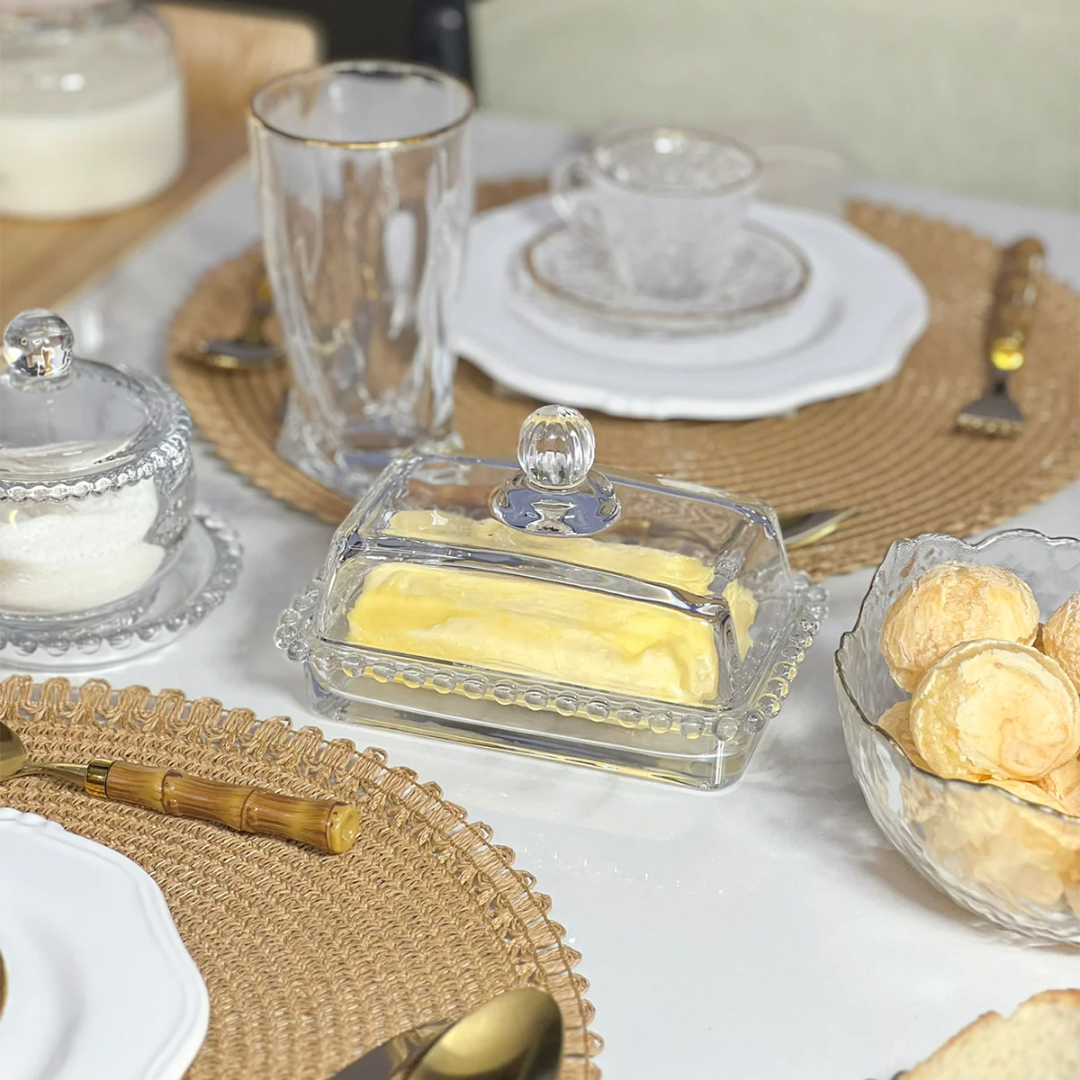 Kit para Mesa Posta Pearl 6 Peças