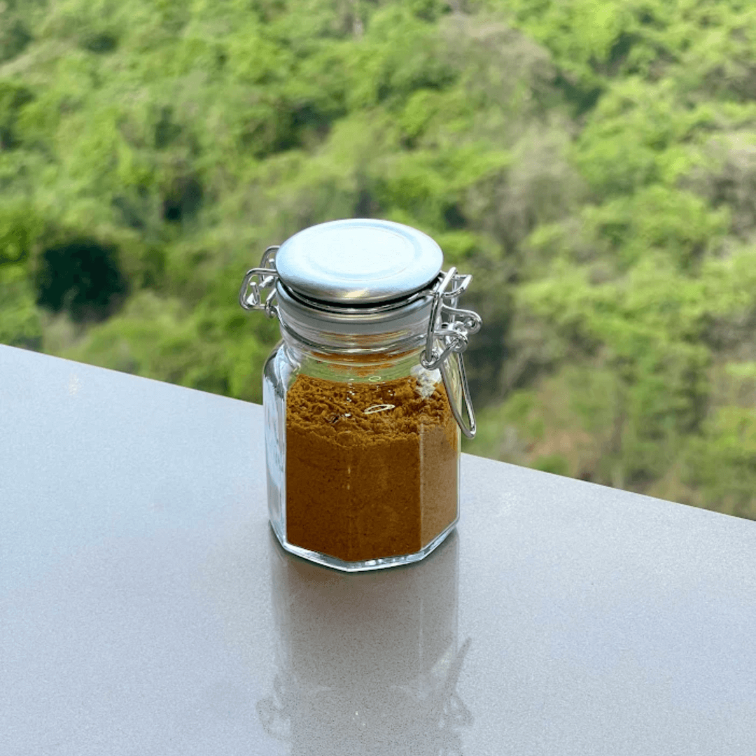 Kit 4 Porta Temperos Vidro e Metal Cromado