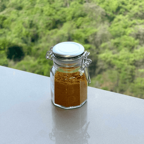 Kit 4 Porta Temperos Vidro e Metal Cromado