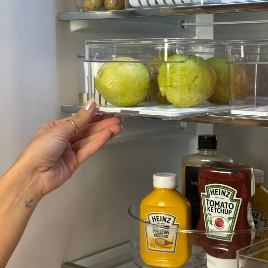 Kit Organizadores de Geladeira Completo 18 Peças