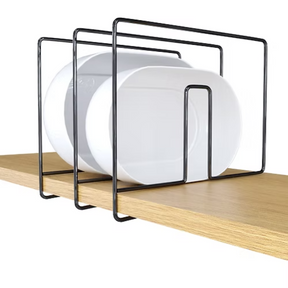 Organizador de Pratos e Formas Elegance Preto
