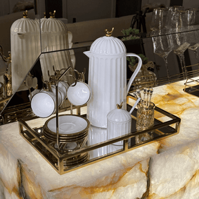 Garrafa Térmica de Plástico Bird Branca 1 Litro