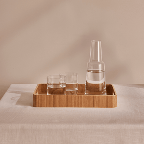 Bandeja Decorativa em Madeira 33cm