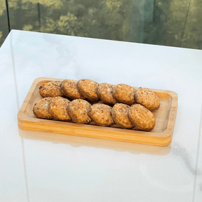 Bandeja Retangular Hire de Bambu 20cm