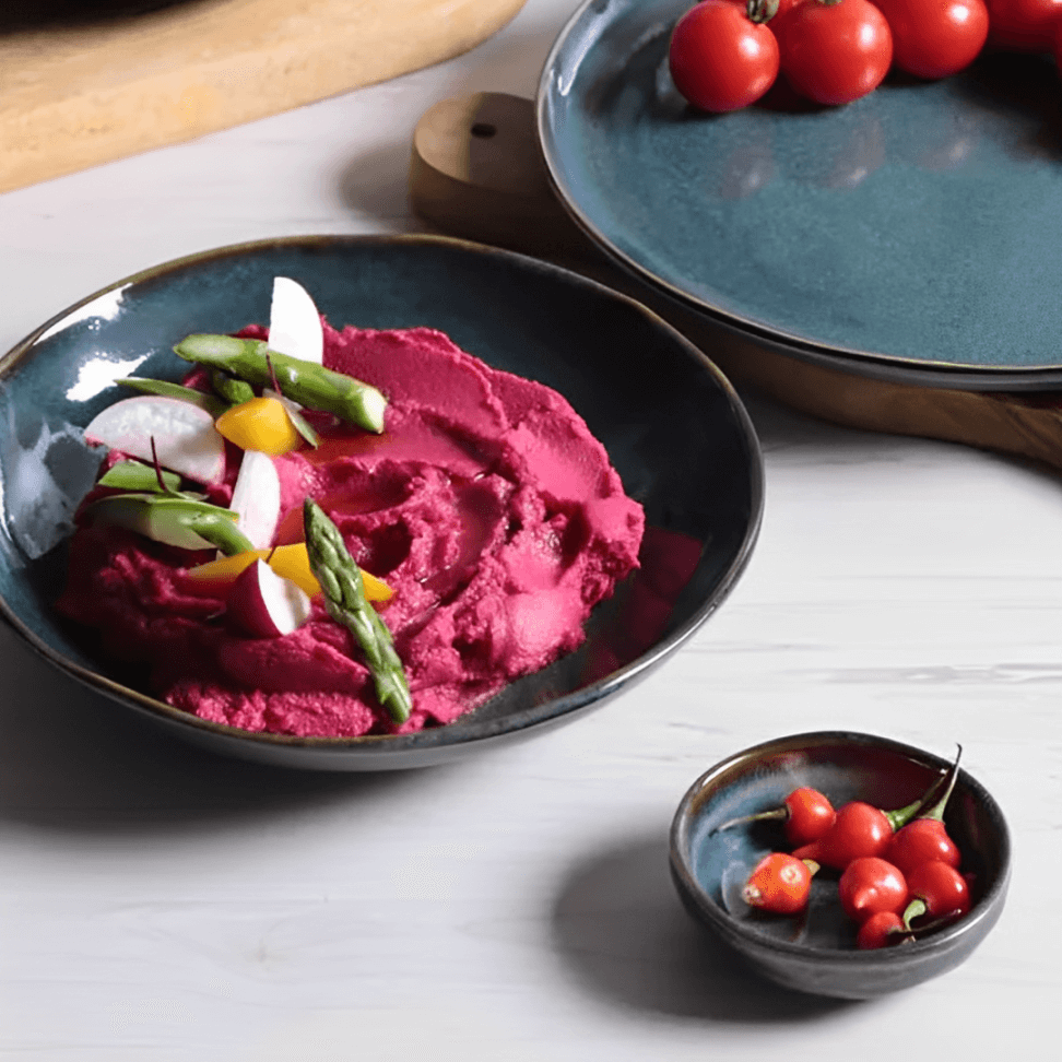 Bowl Ramequim Cerâmica Orgânico Titanium 9cm