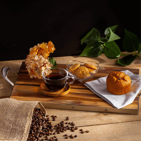 Bowl Vidro Martelado Coração Fio de Ouro - 12cm