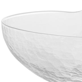 Bowl Vidro Martelado Coração Heart - 15 cm