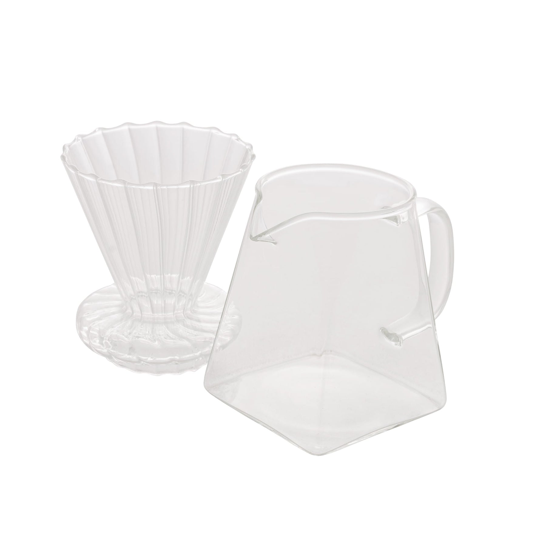 Cafeteira e Filtro de Vidro Borossilicato 500ml