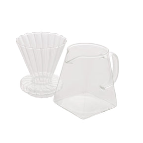 Cafeteira e Filtro de Vidro Borossilicato 500ml