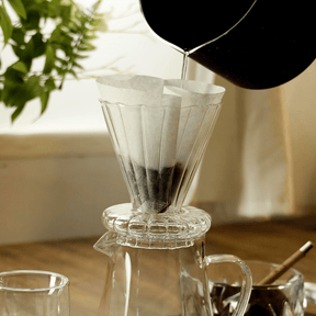 Cafeteira e Filtro de Vidro Borossilicato 500ml