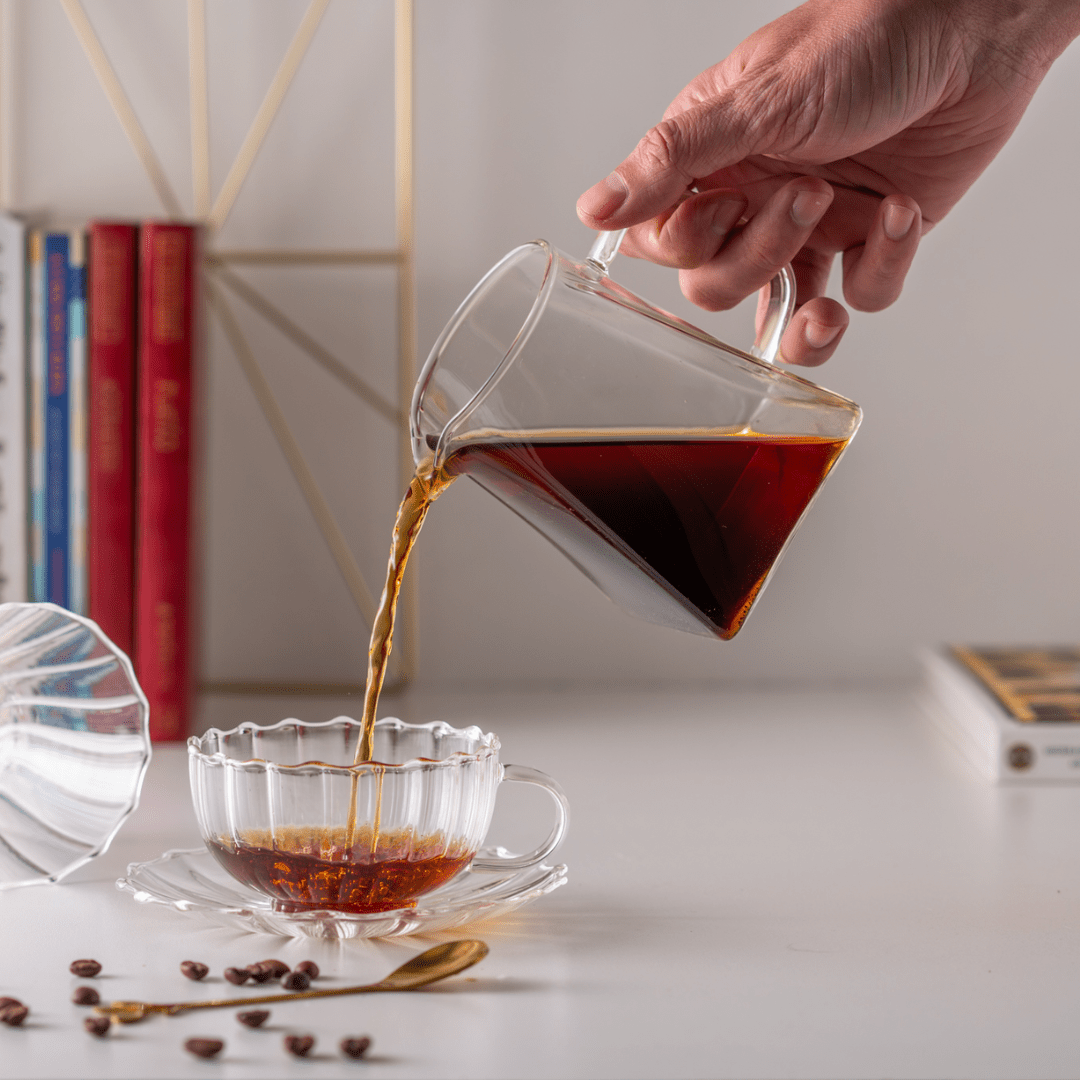 Cafeteira e Filtro de Vidro Borossilicato 500ml