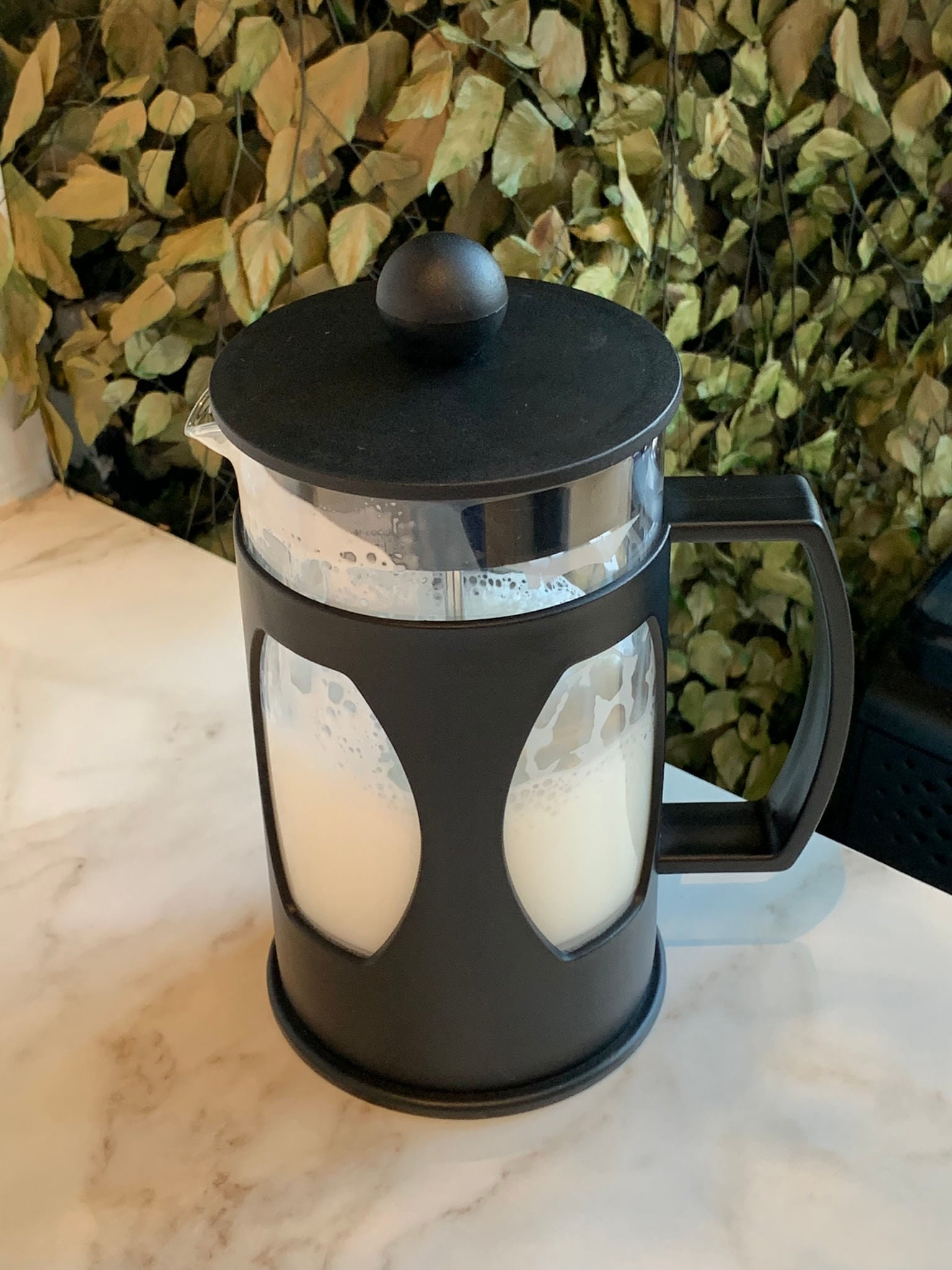 Cafeteira Prensa Francesa Preta 600ml