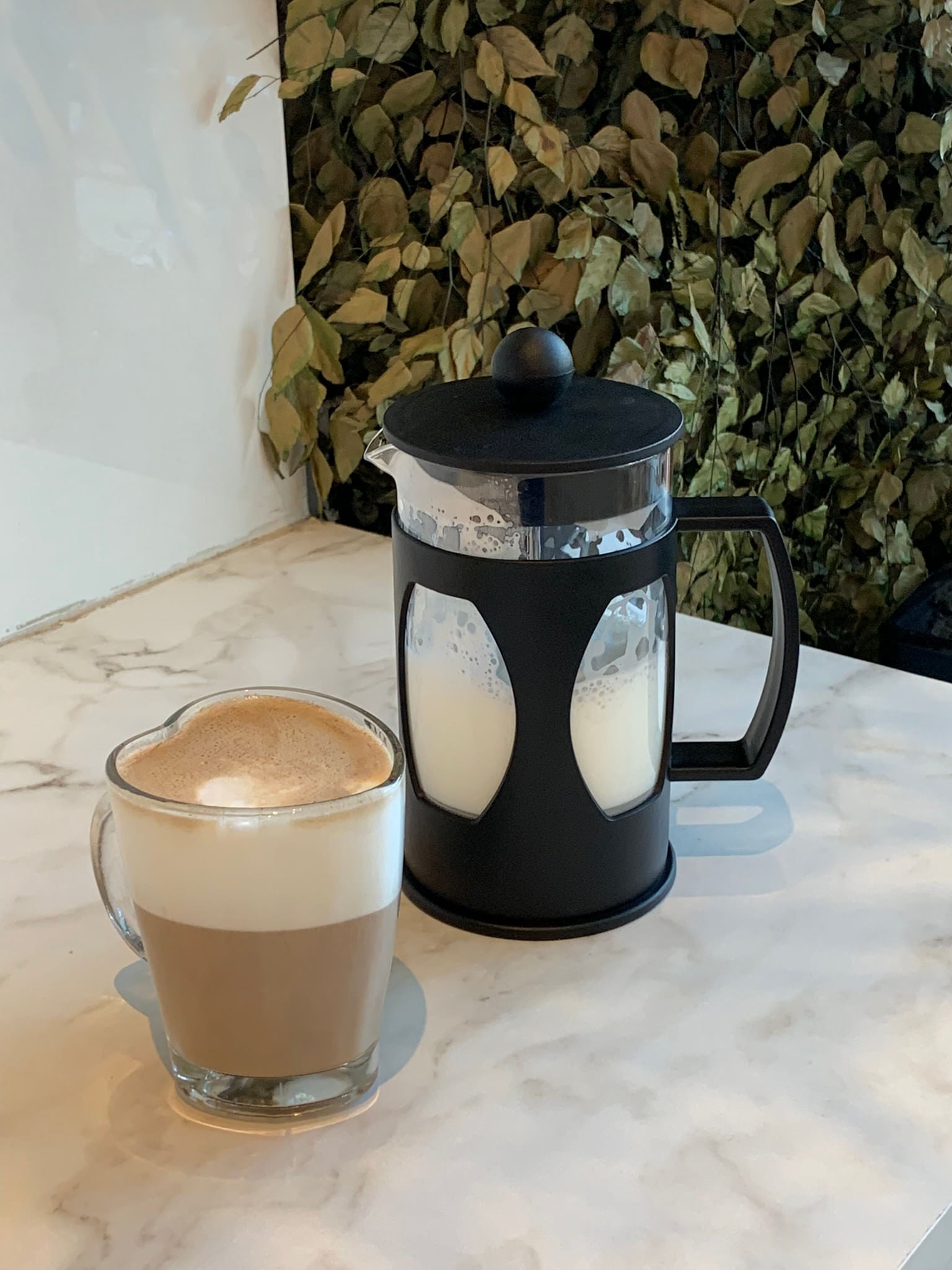 Cafeteira Prensa Francesa Preta 600ml