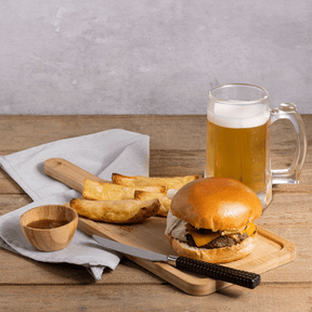 Caneca Para Chopp e Cerveja de Vidro Hamburgo 365ml