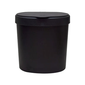 Conjunto para Pia de Cozinha Preto Escorredor Lixeira Dispenser Porta Talher 4 Peças