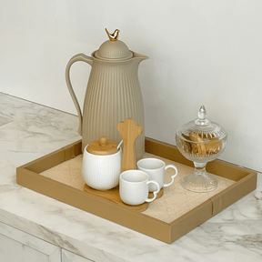 Conjunto Suporte, Xicara e Açucareiro Oasis 4 Peças