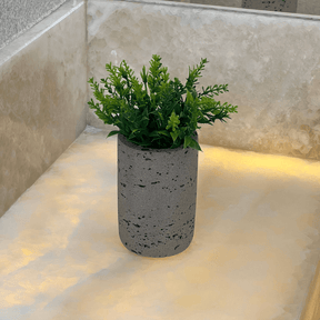 Copo Multiuso em Cimento Chumbo 11cm