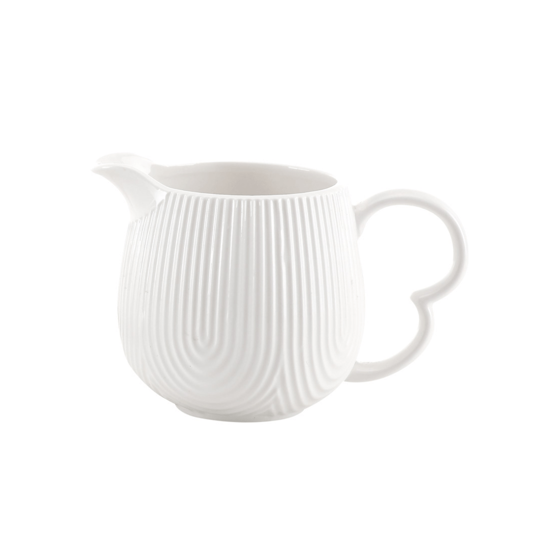 Cremeira de Cerâmica Oasis Branca 350ml