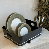 Escorredor De Louças Cinza Chumbo