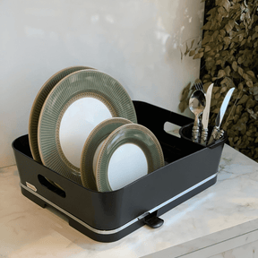 Escorredor De Louças Cinza Chumbo