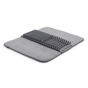 Escorredor de Louças com Tapete Udry Cinza