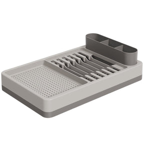 Escorredor de Louças Flat Cinza