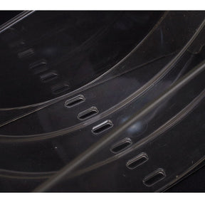 Escorredor de Pratos Transparente Capacidade 12 Pratos