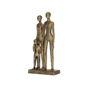 Escultura Familia em Polirresina 30cm