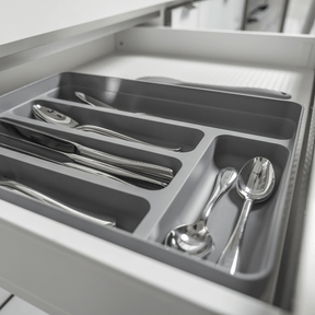 Organizador de Talheres Logic com Extensor Chumbo