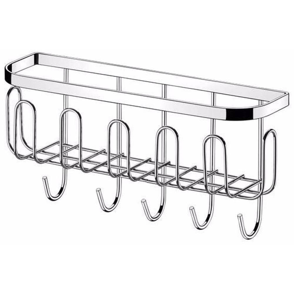 Organizador De Correspondências e Chaves Cromado