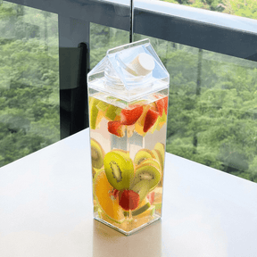 Garrafa Decorativa My Box 1L Transparente Organização para Bebidas