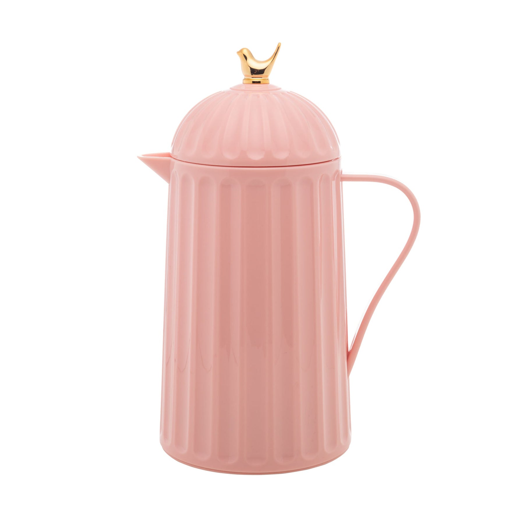 Garrafa Térmica de Plástico Bird Rosa 600ml