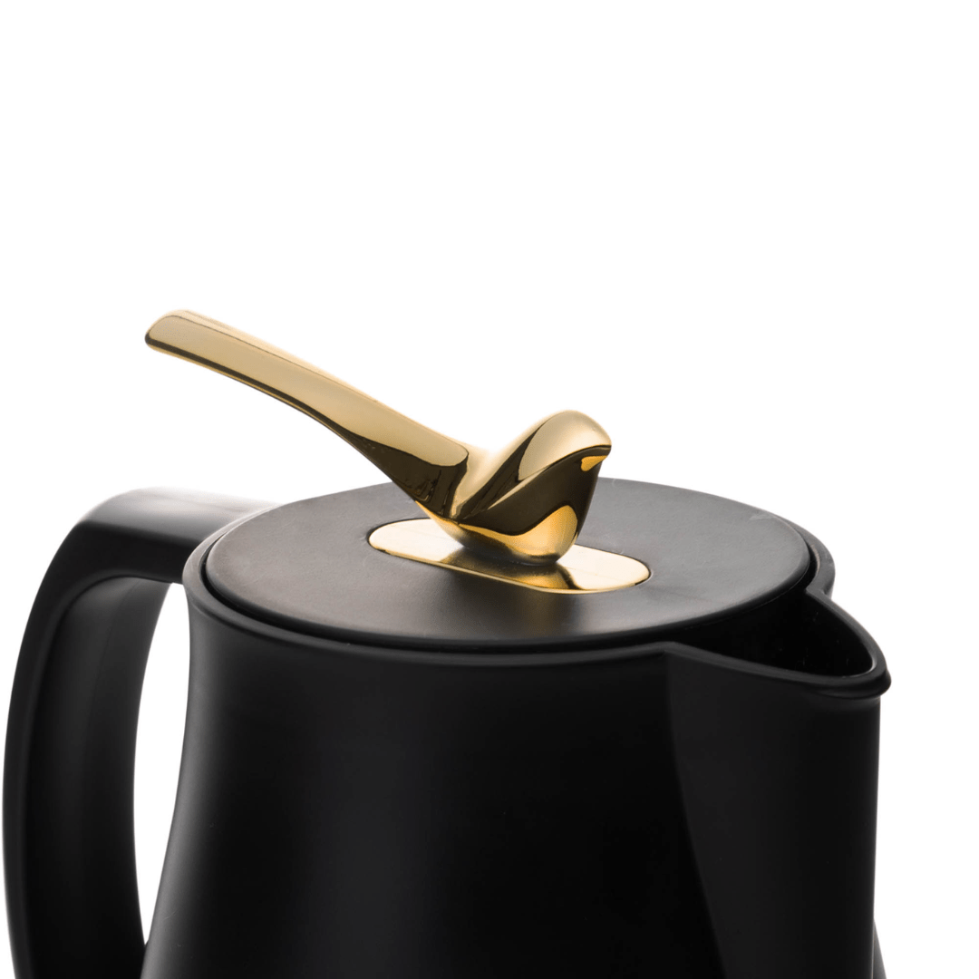 Garrafa Termica de Plástico New Bird Preta 1 Litro