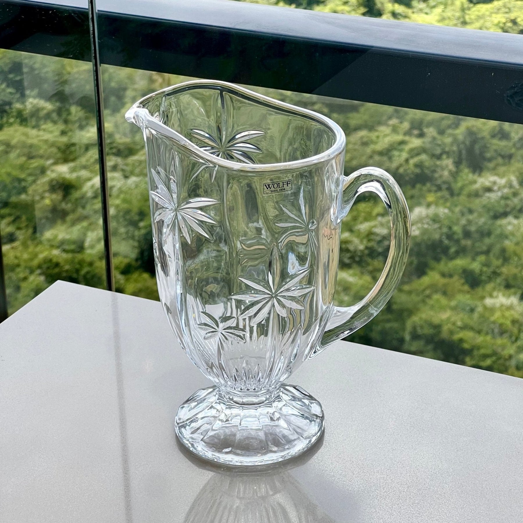 Jarra Cristal de Chumbo Palm Tree 1,4 Litros