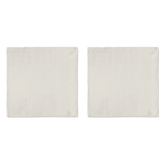 Jogo 2 Guardanapos Tricoline Liso Palha 43cm