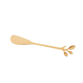 Jogo 4 Espátulas em Aço Inox  Dourado