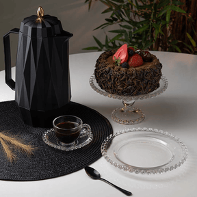 Jogo Americano Fresno Preto 38cm