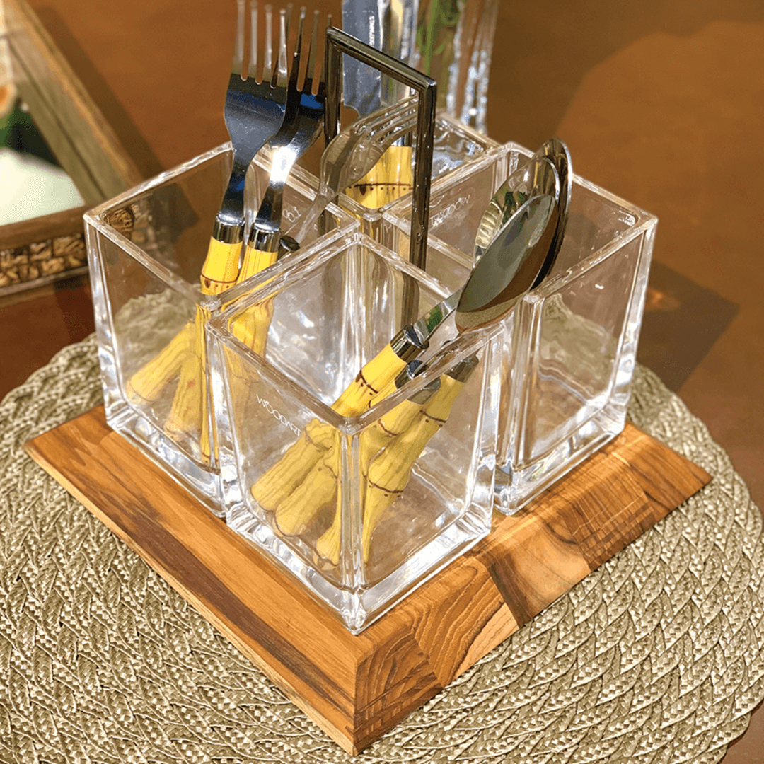 Jogo Americano Leaf Redondo Bege - 38 cm