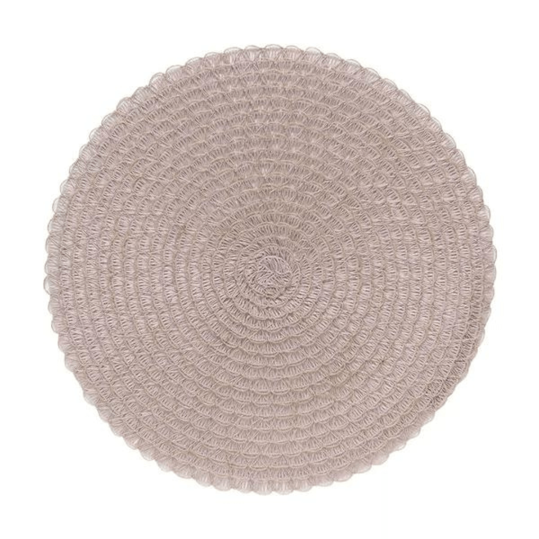 Jogo Americano Redondo Avulso Nala Rose 38cm