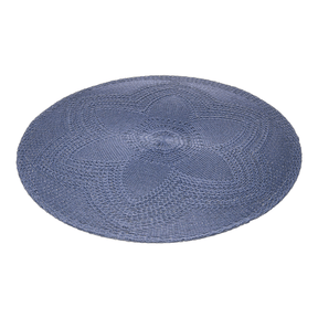 Jogo Americano Redondo Fiore Azul 38cm